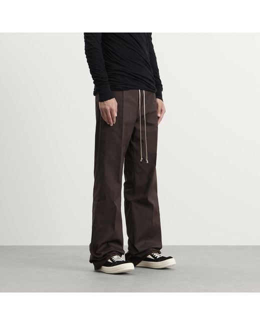 Rick Owens Gray Dietrich Drawstring Pant for men