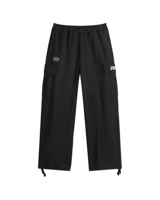 Aape By A Bathing Ape Black Aape Cargo Sweatpants for men