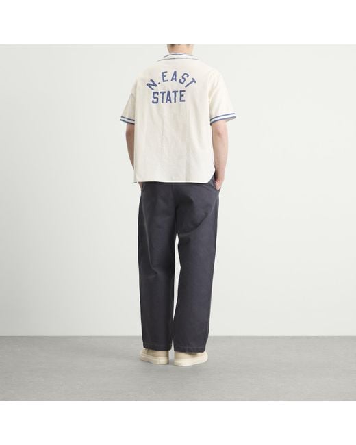 Polo Ralph Lauren White State Baseball Shirt for men