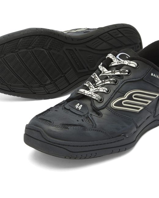 Balenciaga Black Hamptons Sneakers