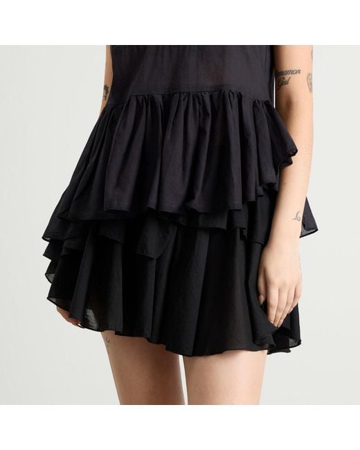 GIMAGUAS Black Joan Mini Skirt
