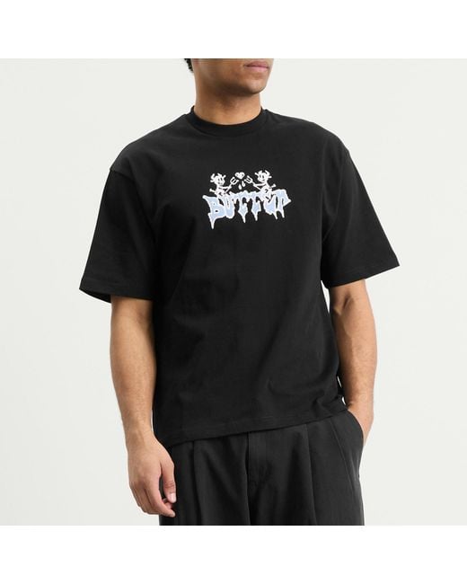 Butter Goods Black Diablo T-Shirt for men