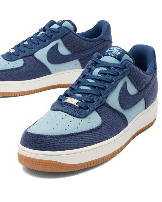 Nike Blue Air Force 1 '07 Sneaker