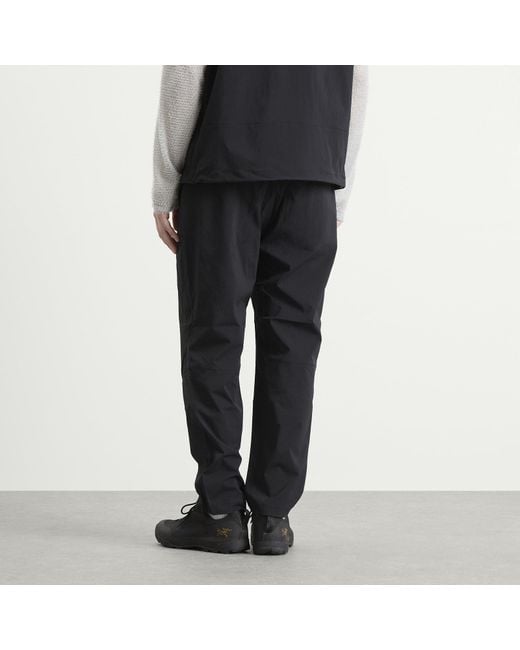 Snow Peak Black Nsd Utility Trousers for men