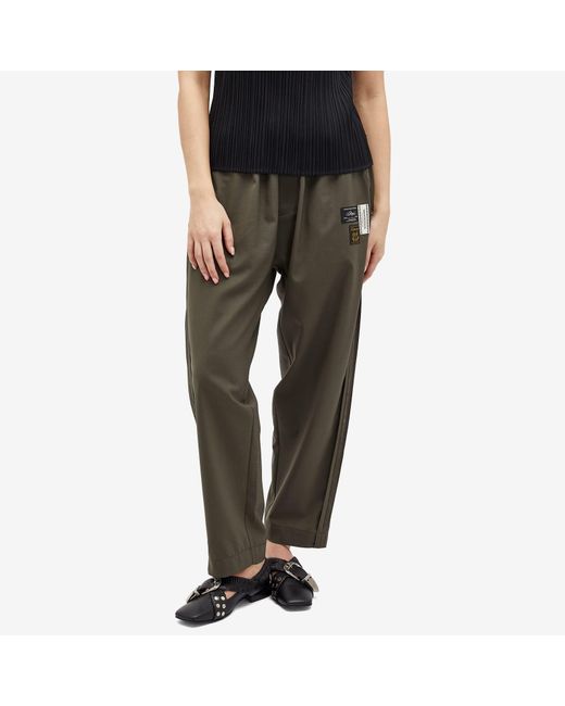 Undercover Green Casual Trousers