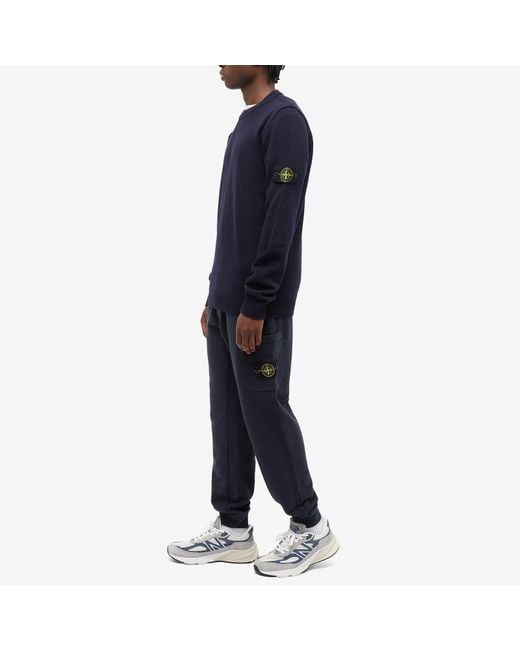 Navy blue hotsell stone island tracksuit