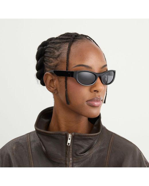la society Gray Sasha Sunglasses