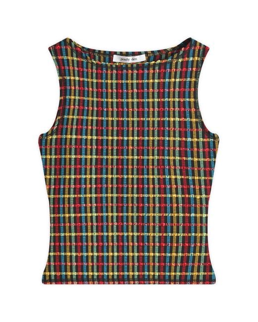 Peachy Den Black The Cindy Top