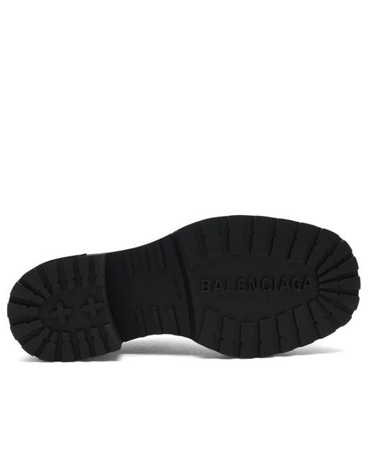 Balenciaga Black Venom Derby Shoe for men