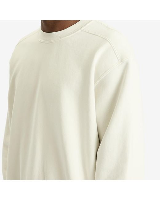 Lady White Co. White Mini Crewneck Sweatshirt for men
