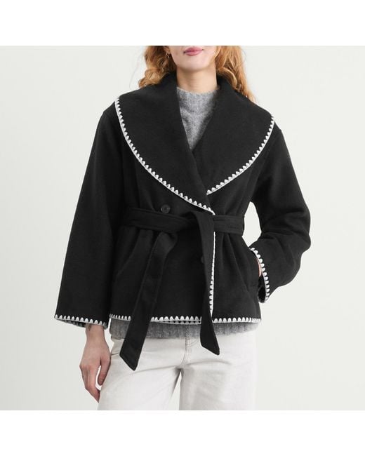 4th & Reckless Black Parsons Jacket