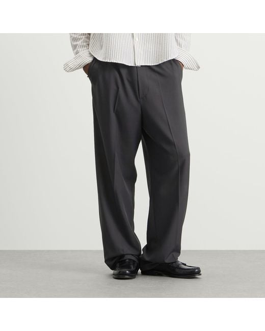 Second/Layer Gray Second Layer Baggy Primo Pant for men