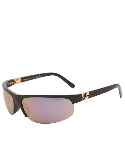 Miu Miu Brown A02S Sunglasses