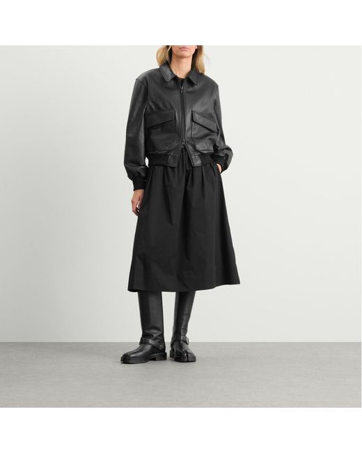 NOTHING WRITTEN Black Leia A-Line Skirt
