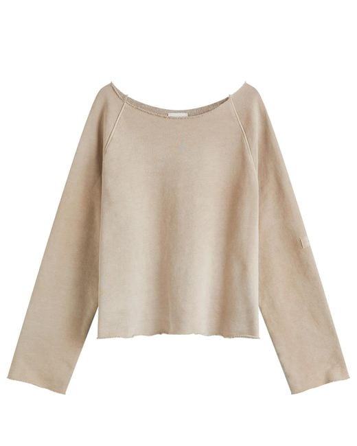 Joah Brown Women's Natural Slouchy Pullover Sweatshirt