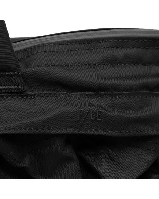 F/CE Black Recycled Twill 3Way Helmet Bag for men