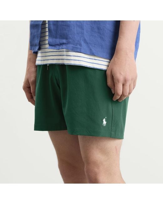 Polo Ralph Lauren Green Traveler Swim Shorts for men