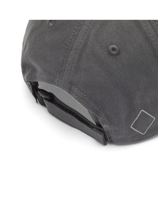 Pas Normal Studios Gray Off-Race Cotton Cap for men