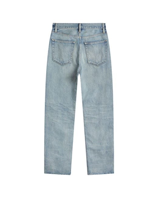 Fear Of God Blue 5 Pocket Straight Leg Jeans for men