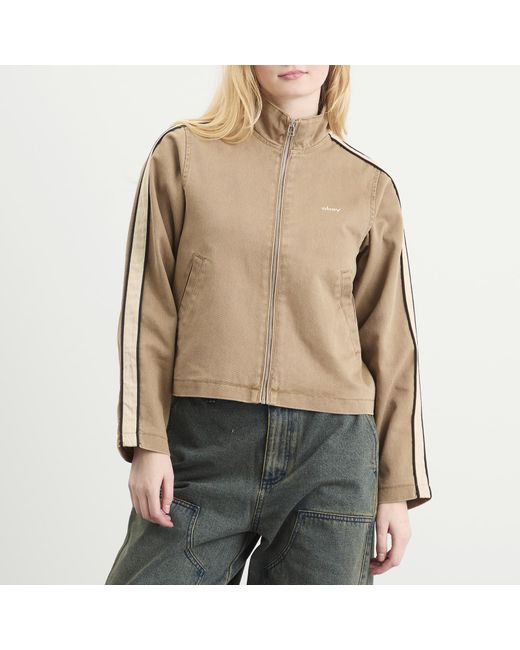 Obey Natural Astrid Stripe Jacket