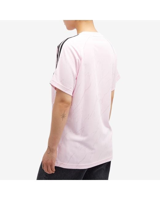 Adidas Pink Short Sleeve Football Jersey