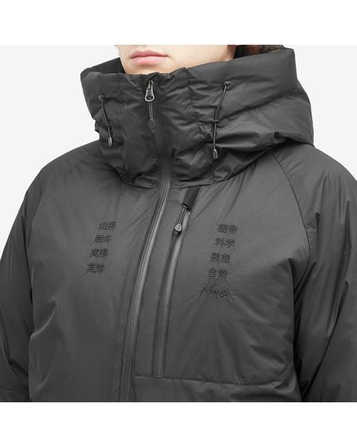 NANGA Black X Tacoma Fuji Records Down Jacket for men