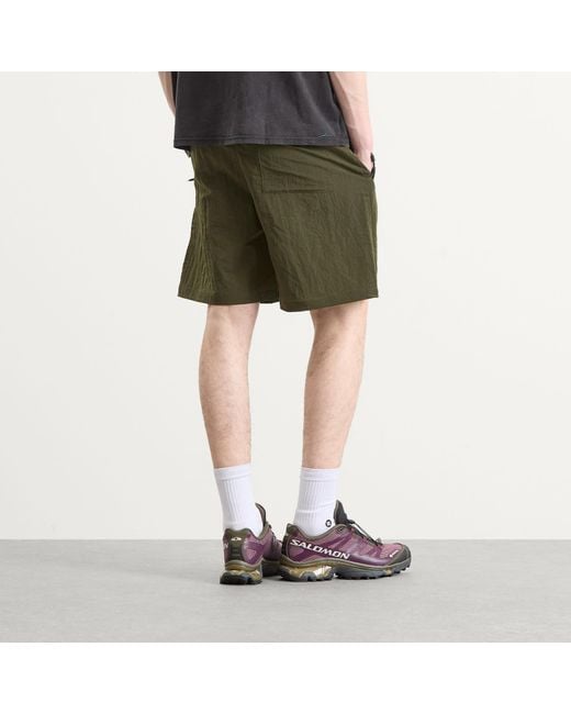 Mellow Clo Green Ramble Shorts for men