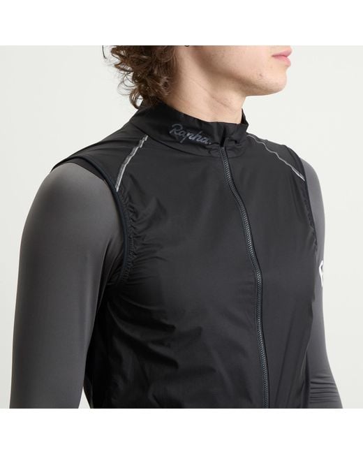 Rapha Black Brevet Element Gilet for men