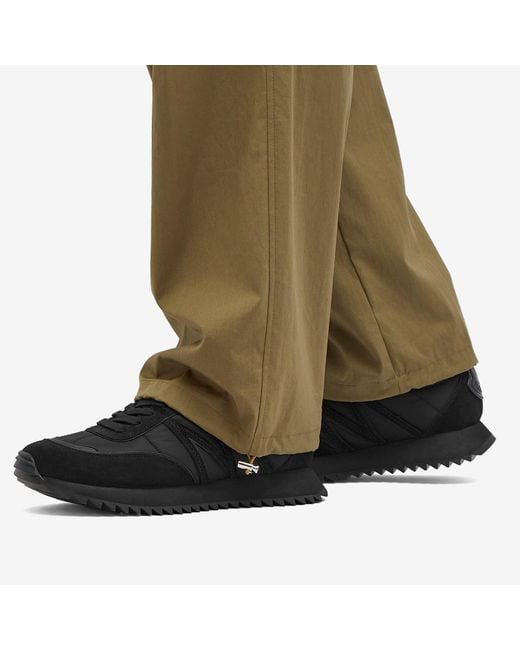 Moncler Black Pacey Low Top Sneakers for men