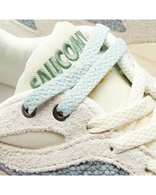Saucony White X Colour Plus Companie Grid Shadow 2 Sneakers for men