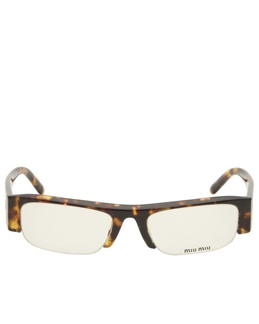 Miu Miu Brown B07S Sunglasses