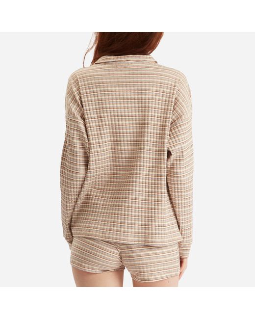 Fruity Booty Brown Lucky Polo Top