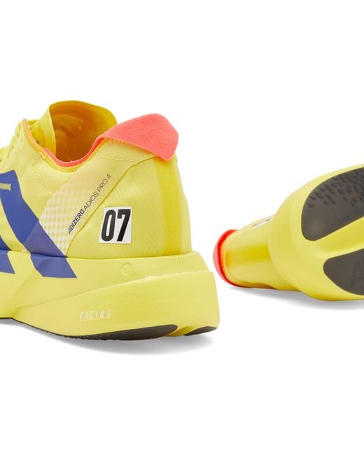 adidas Originals Adidas Adizero Adios Pro 4 in Yellow | Lyst adidas Originals Adidas Adizero Adios Pro 4 in Yellow | Lyst