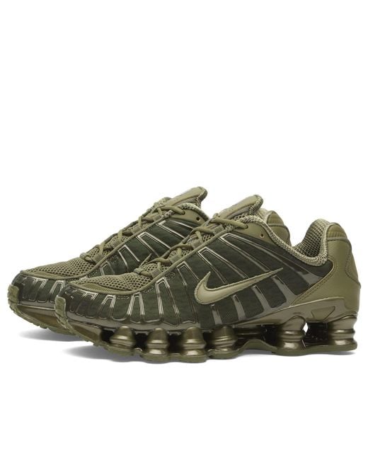 Nike Green Shox Tl Sneaker