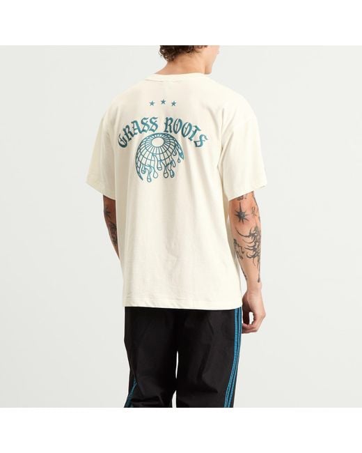 adidas End. X T-Shirt in Natural | Lyst