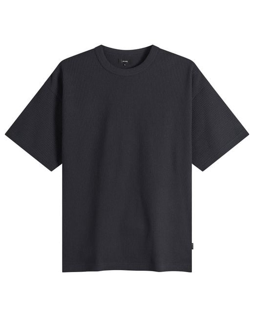 Beams Plus Black Stretch Thermal T-Shirt for men