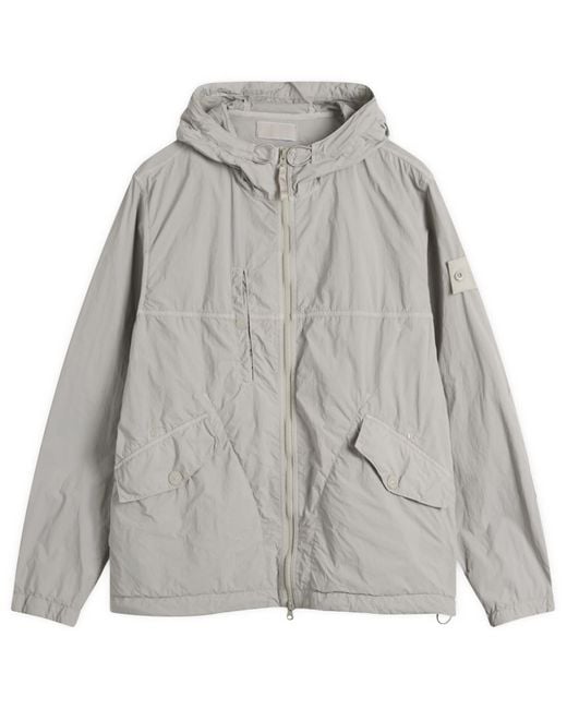 Stone Island Ghost Piece Nylon Smerigliato Short Parka Stone Island Ghost Piece Nylon Smerigliato Short Parka