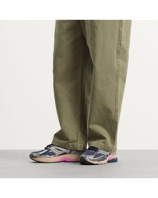 Saucony Blue Progrid Omni 9 Sneaker for men