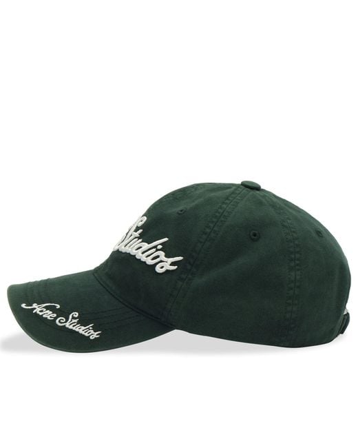 Acne Green Carliy Venice Cap for men