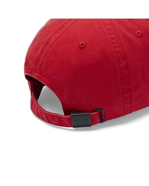 Y-3 Red Dad Cap for men