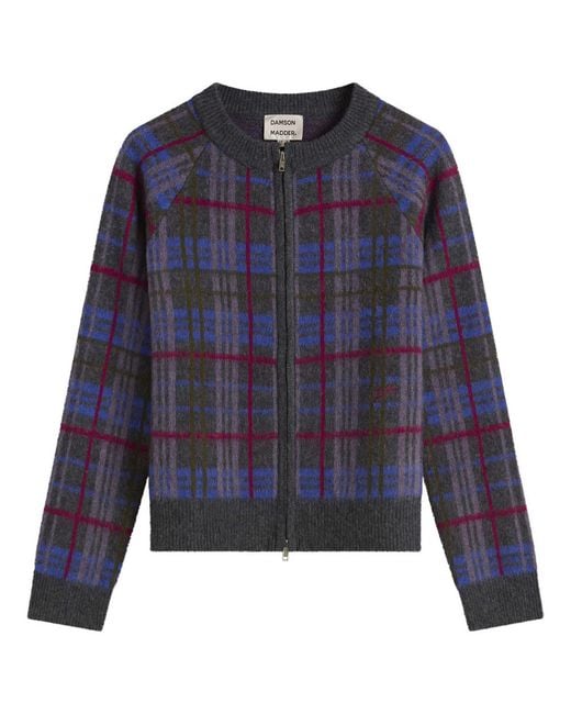 Damson Madder Blue Minah Cardigan