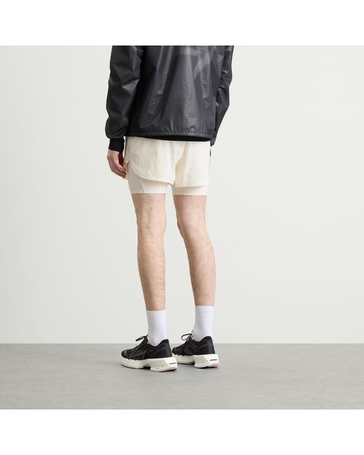 REPRESENT 247 White Hybrid Short for men