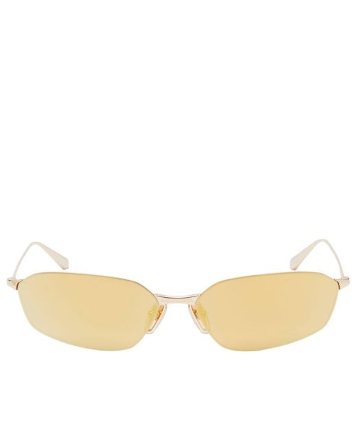 Balenciaga White Bb0412S Sunglasses
