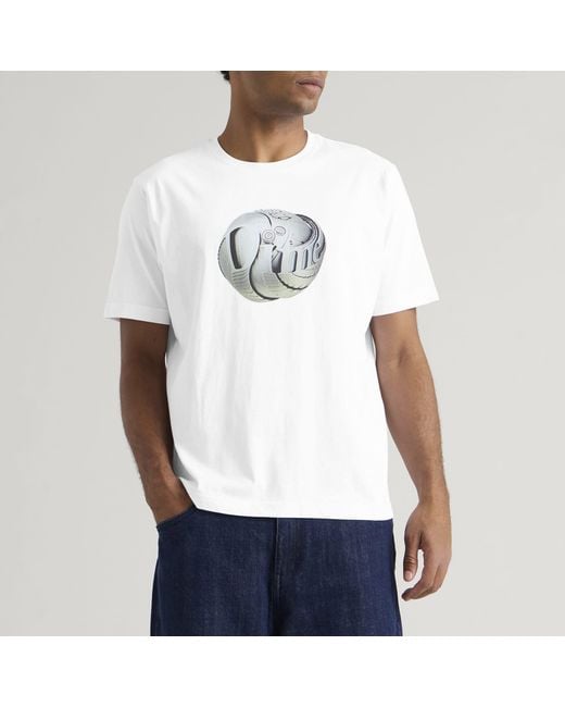 Dime White Classic Future T-Shirt for men