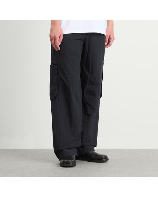 Jacquemus Blue Cargo Pants for men