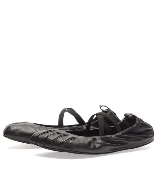 Coperni Black Soft 5T Ballerinas