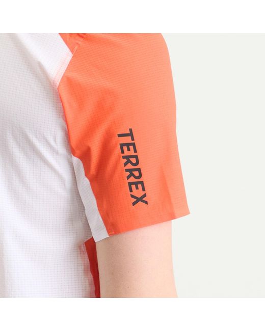 Adidas Orange Terrex Xploric Pro T-Shirt for men