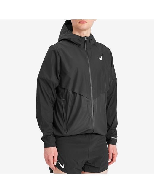 Nike Black Aeroswift Breathable Jacket for men