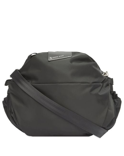 Master Piece Black Cocoon 2-Way Duffel Bag