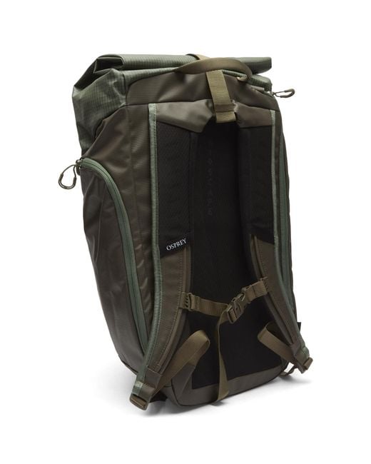 Osprey Green Transporter Roll Top Backpack